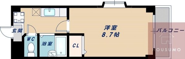 アズビー千里山の物件間取画像